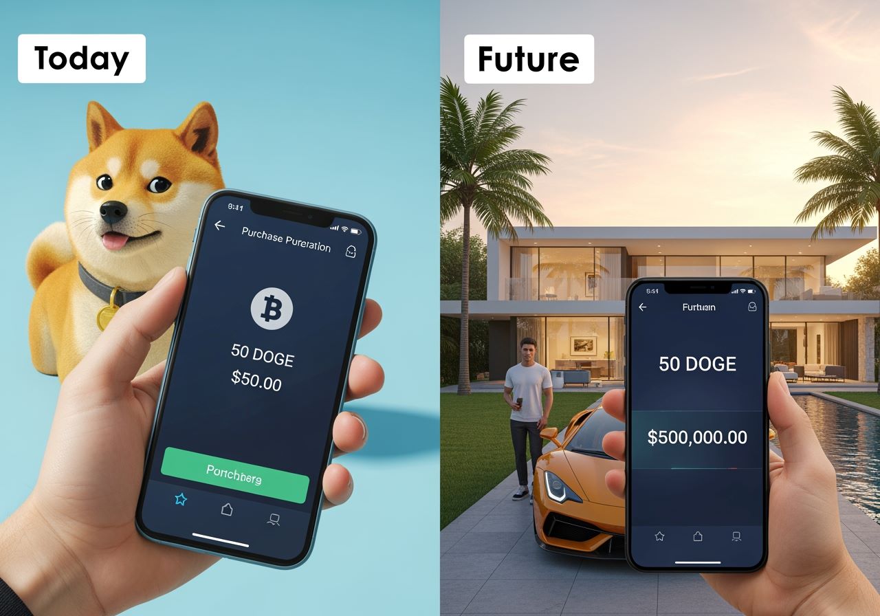If i invest $50 in dogecoin today