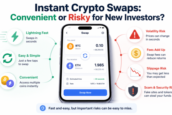 Instant Crypto Swaps Convenient or Risky for New Investors