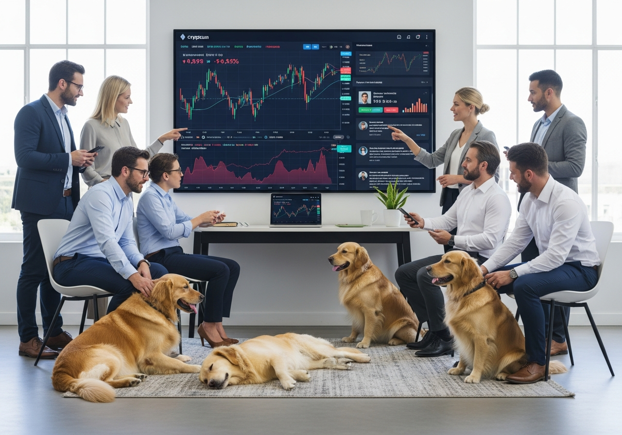 What drives dogecoin community sentiment